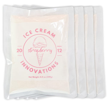 Ice Cream Innovations Strawberry Ice Cream Mix | Premium